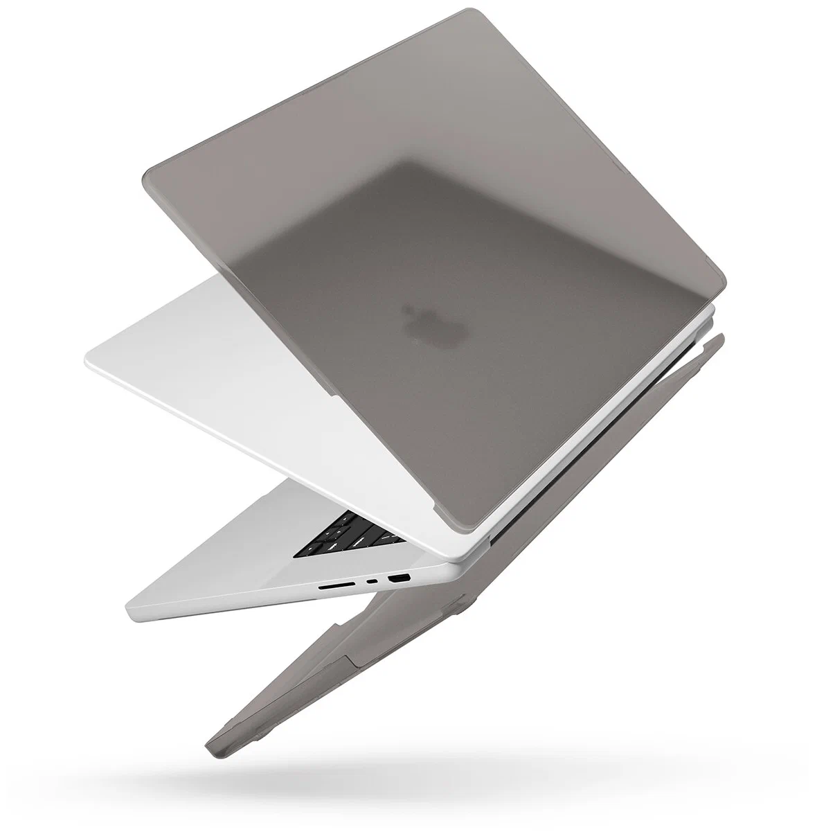 Чехол Uniq HUSK Pro CLARO для Macbook Pro 16'', серый