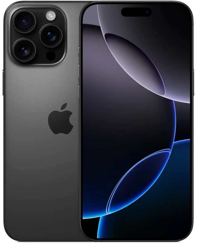 Apple iPhone 16 Pro Max 256 ГБ, «чёрный титан» (Black Titanium) Dual SIM